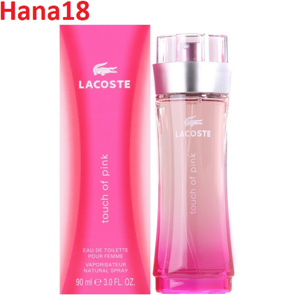 HOT Nước hoa nữ 90ml Lacoste Touch Of Pink Hana18 cung cấp hàng 100% chính hãng 2020 new