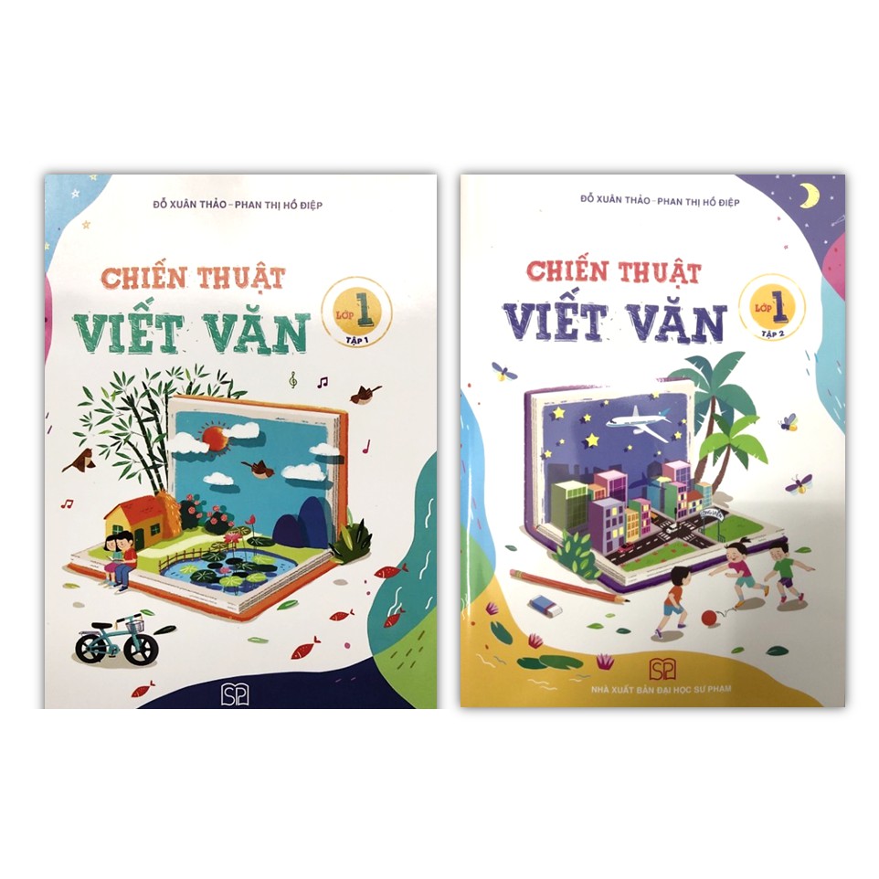 Sách - Chiến thuật Viết Văn Lớp 1 (2 cuốn: Tập 1 + 2)