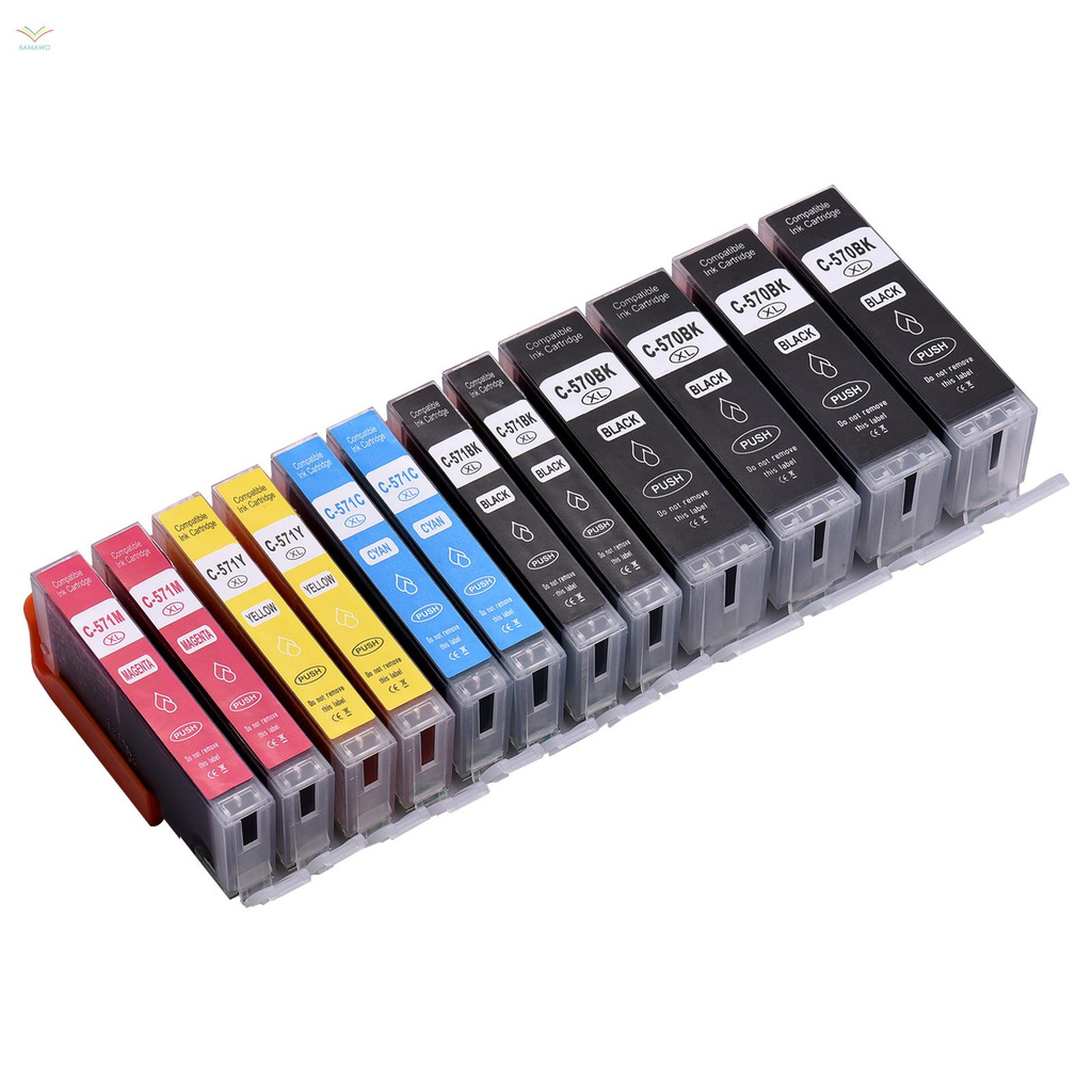 Ready in stock Aibecy Ink Cartridges Replacement for Canon PGI-570 CLI-571XL 570XL 571XL Compatible with Canon PIXMA MG5700 MG5750 TS5050 MG5751 MG5752 MG5753 MG6800 MG6850 MG6851 MG6852 MG6853 TS5051 TS5053 TS5055 TS6050 TS6