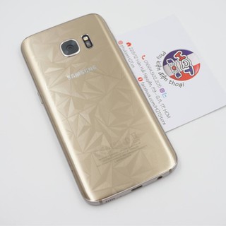 Miếng dán mặt lưng 3D vân kim cương cho S7 Edge / S7