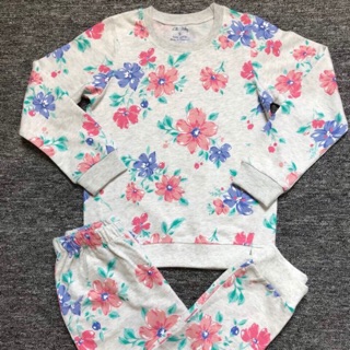 Bộ nỉ cào bông bé gái