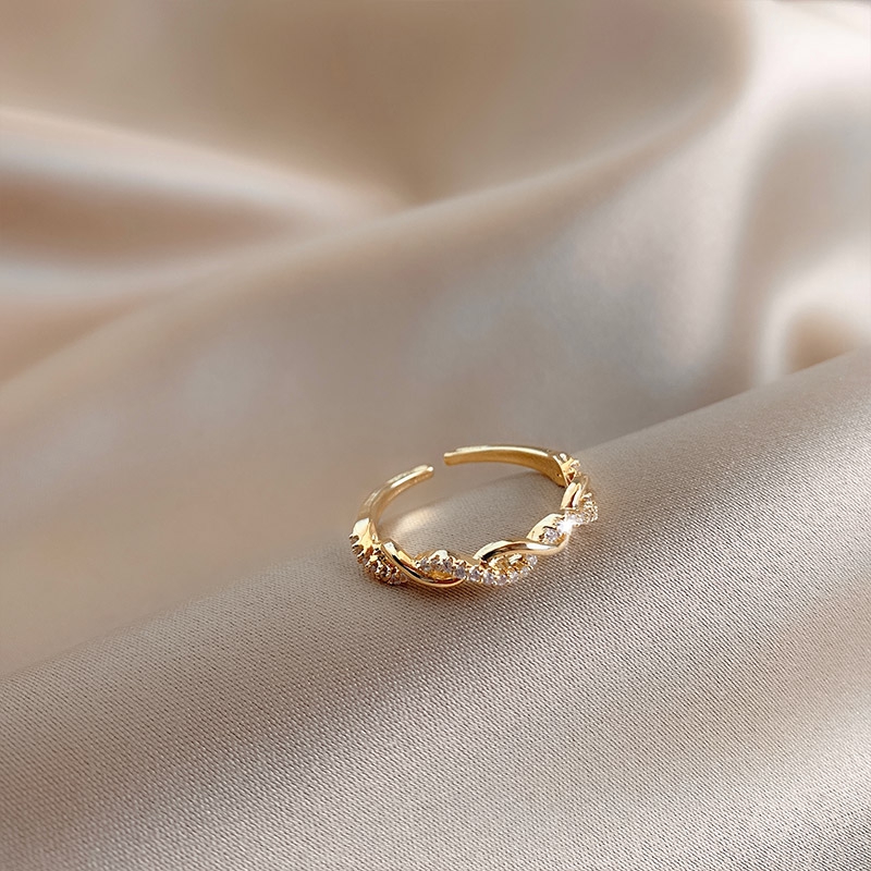 Women's Fashion Simple Design Metal Rings
