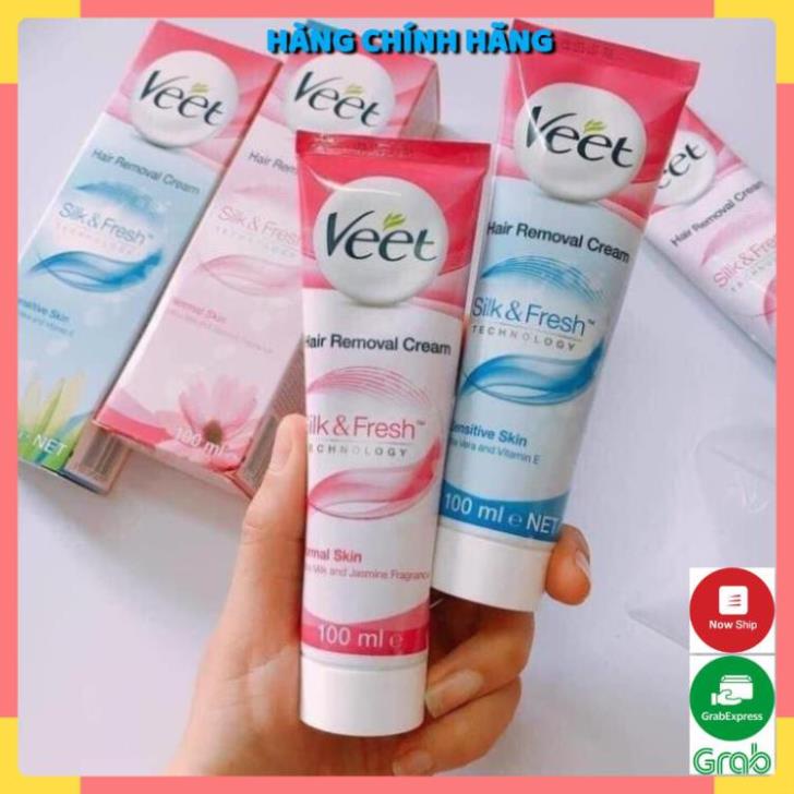 Kem tẩy lông Veet Silk Fresh