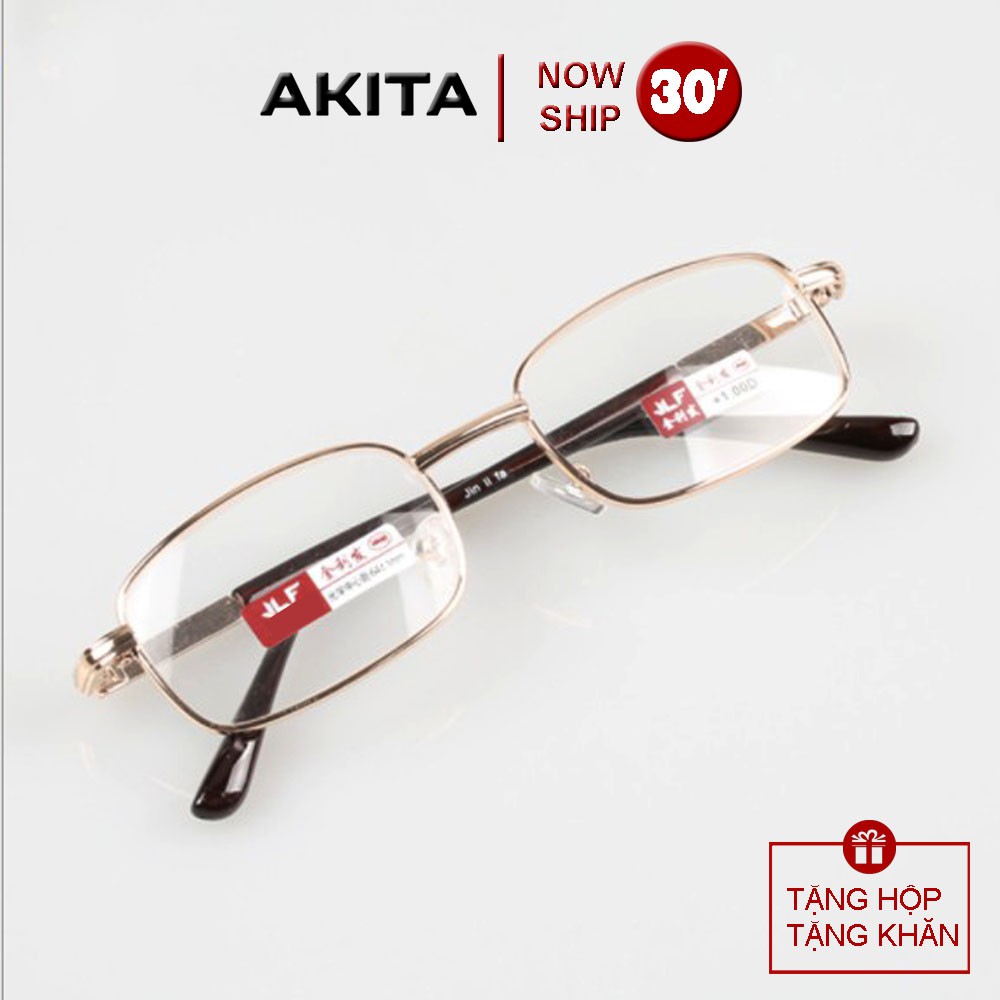 Kính lão thị trung niên nam nữ KVN16AKITA tròng Mikapolazied Nhật bản cao cấp cực trong và sáng bảo hành 1 đổi 1