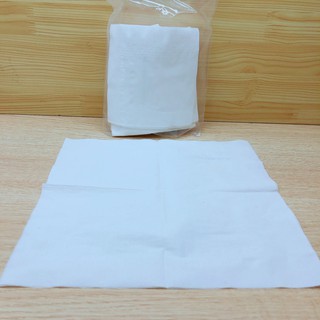 100 gram giấy ăn vuông vietnam SNND có logo 2 lớp size 24cm*24cm