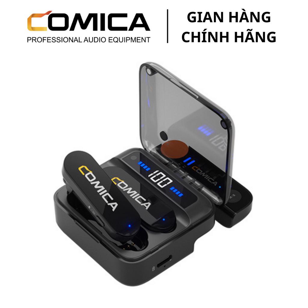 COMICA VIMO S-MI / VIMO S-UC - Mic Thu Âm Không Dây Cho Điện Thoại & Máy Tính - Hàng Chính Hãng / Bảo Hành 12 Tháng