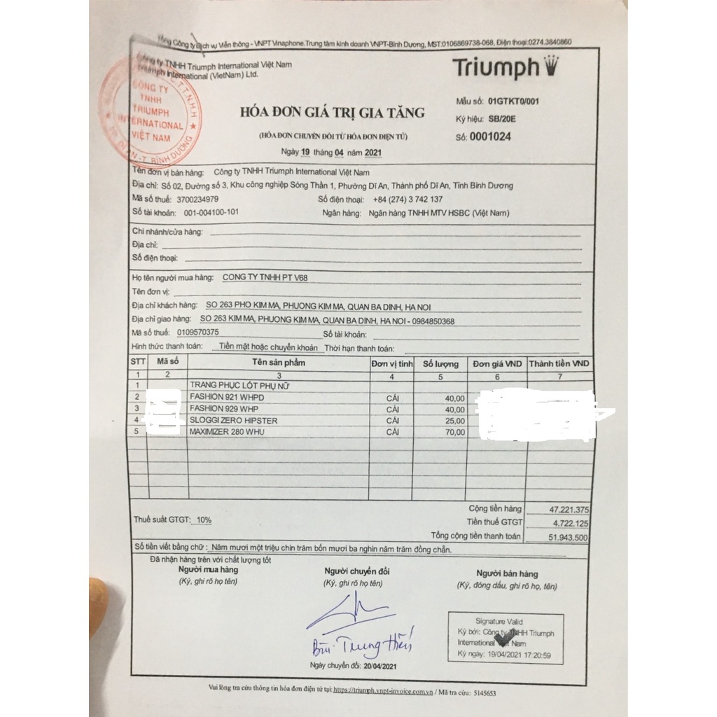 Quần lót nữ Triumph 055 - Họa tiết ren