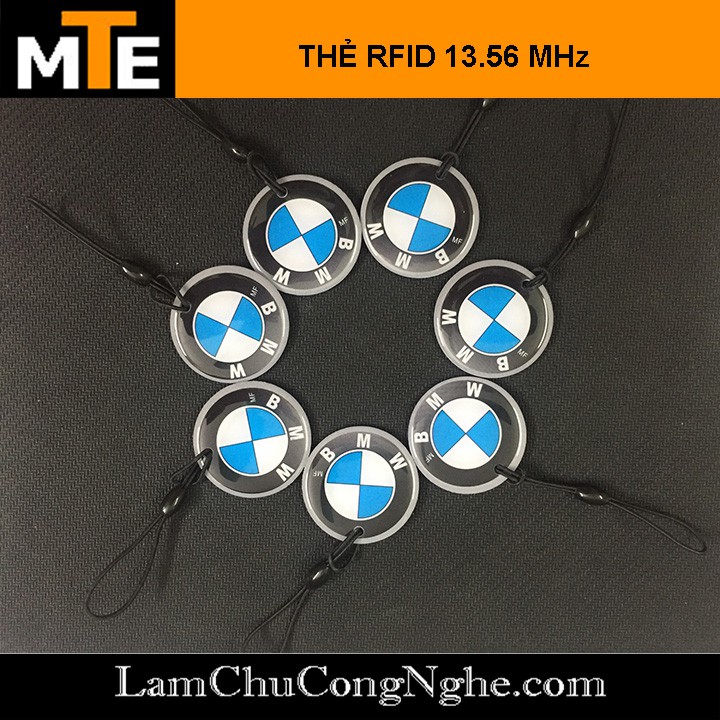 Thẻ RFID 13.56Mhz - Móc khóa hình ngộ nghĩnh Sao Chép Được thẻ từ ra vào, thẻ thang máy có tần số 13.56mhz