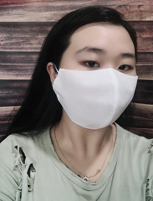 Khẩu trang 3D MASK 4 lớp cao cấp vải không dệt giặt được 5 lần