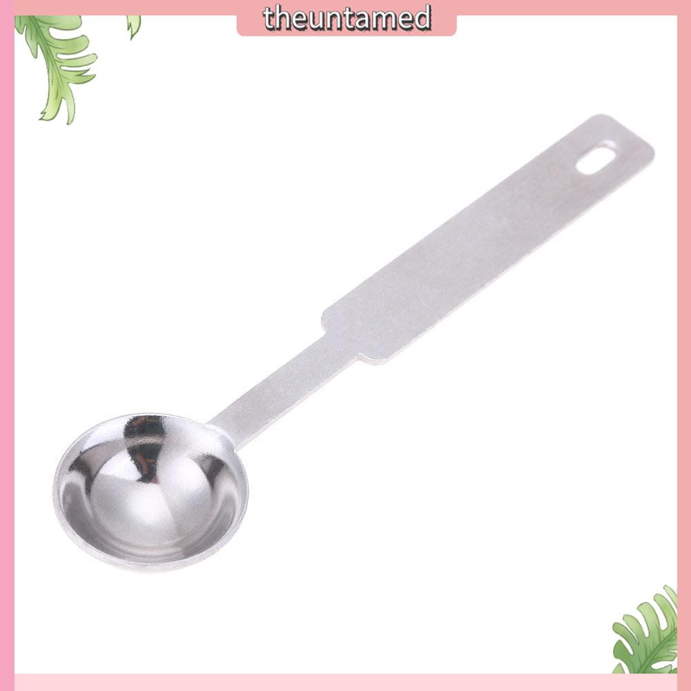 Muỗng nung sáp bằng inox 2.5ml có tay cầm dài tiện dụng