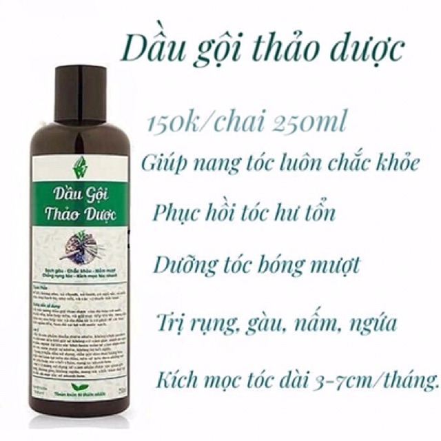 Dầu gội thảo dược