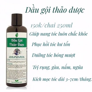 Dầu gội thảo dược