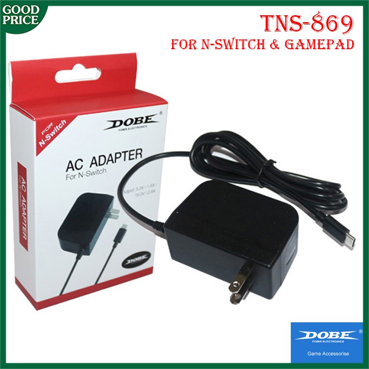 Dobe Tns-869 Củ sạc cho máy Nintendo Switch và tay cầm