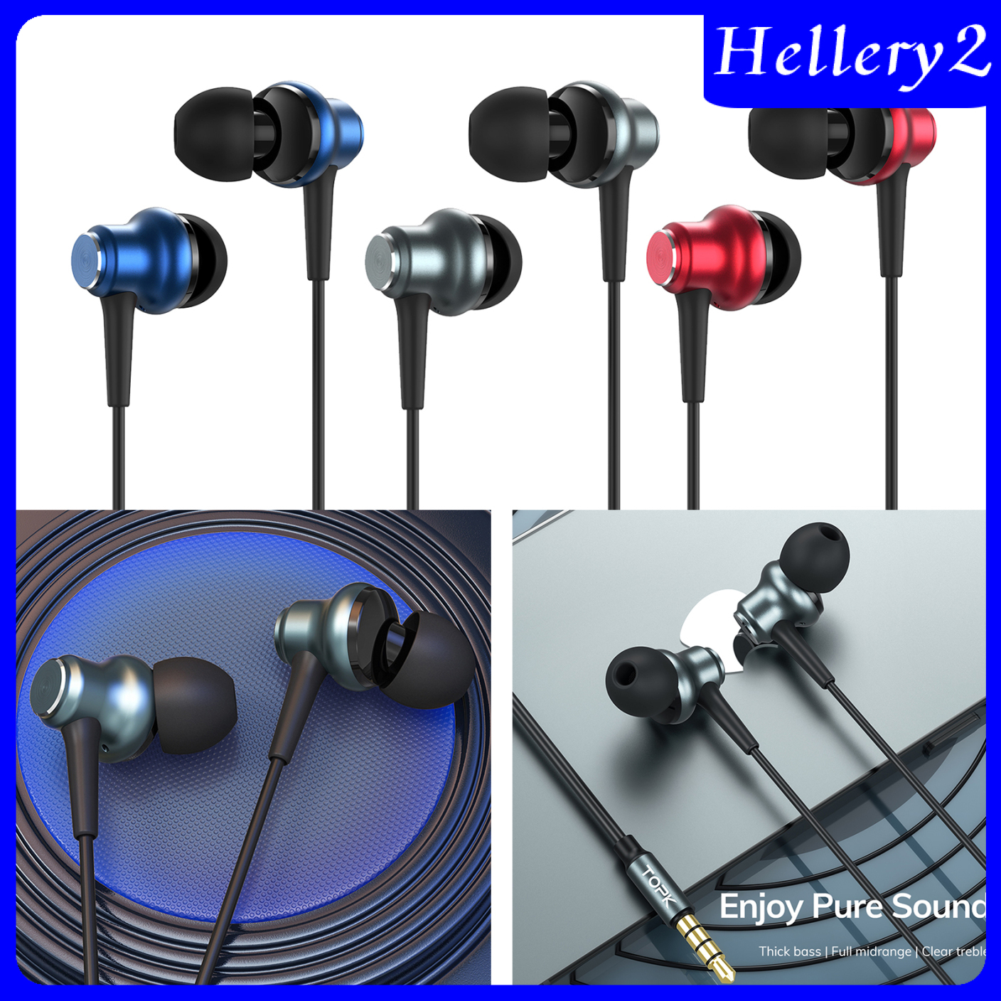 Tai Nghe Thể Thao In-Ear 3.5mm Helioy2