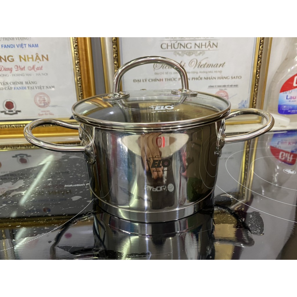 Nồi Elo Inox 304 Profi Cristal 16cm/20cm