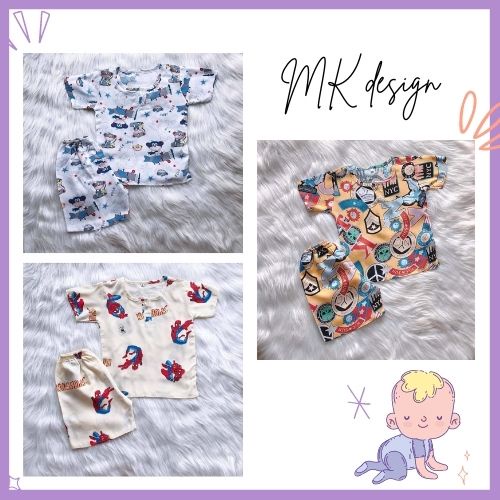 COMBO 3 bộ quần áo bé trai vải tole  loại 1 mềm mại, thoáng mát,ít co rút thấm hút mồ hôi