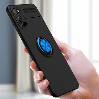 ốp điện thoại Silicone Chống Sốc Có Giá Đỡ Cho Oppo Reno 4 Pro 4g 4z 4f Reno4 Lite Se