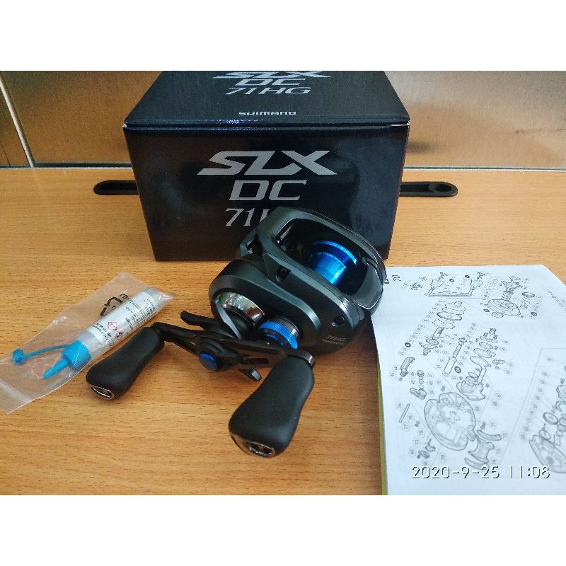 Máy Câu Cá Shimano 2020 SLX DC 71HG - Máy Ngang - Tay Trái