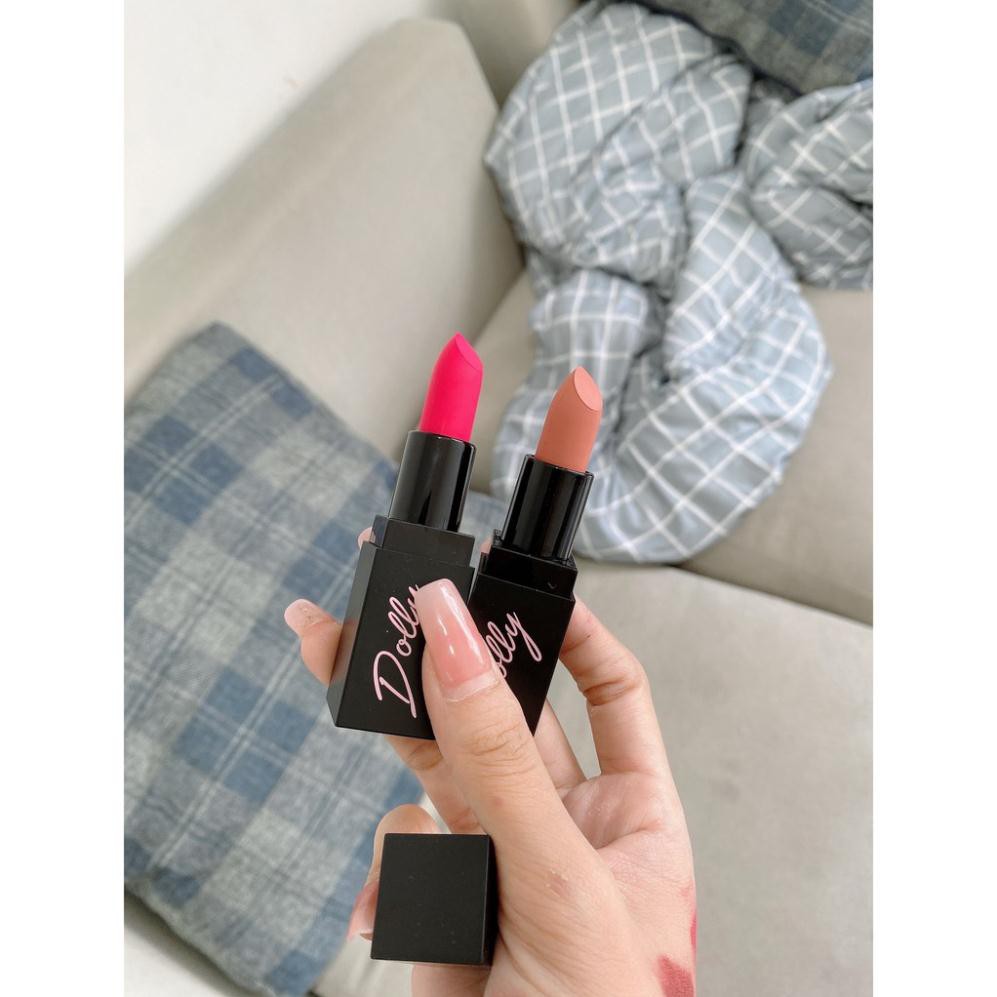 [Nâu Sữa] Catch Me Up - Son Sáp Phủ Phấn Hữu Cơ Dolly Không Chì Màu Nâu Sữa Tách Set | BigBuy360 - bigbuy360.vn