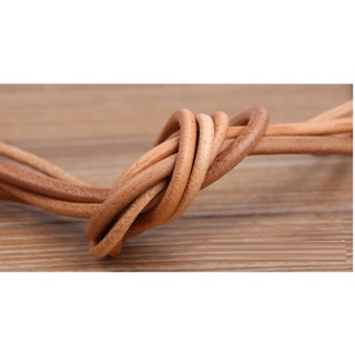 Dây da tròn - phụ kiện làm đồ da handmade