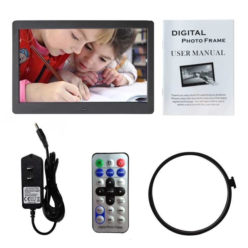 Khung Ảnh Kỹ Thuật Số 7-10inch HD 1024x600 HD Màn Hình LED Siêu Mỏng