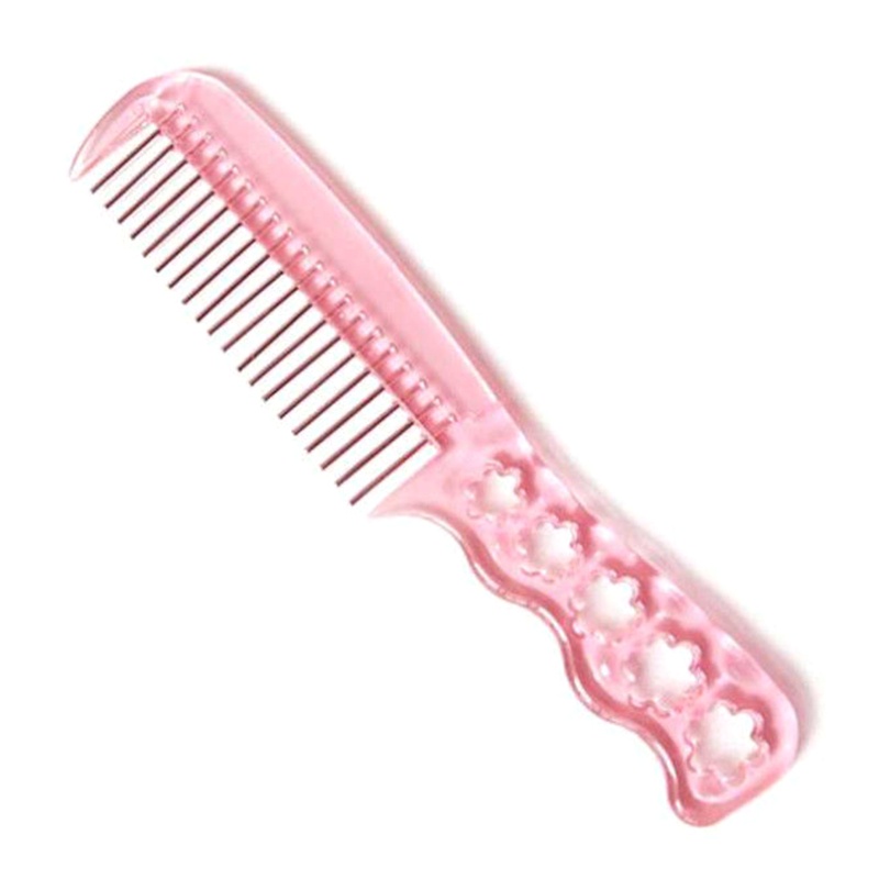 Lược Chải Tóc Giả Chống Tĩnh Điện Bằng Thép Không Gỉ Tay Cầm Nhựa