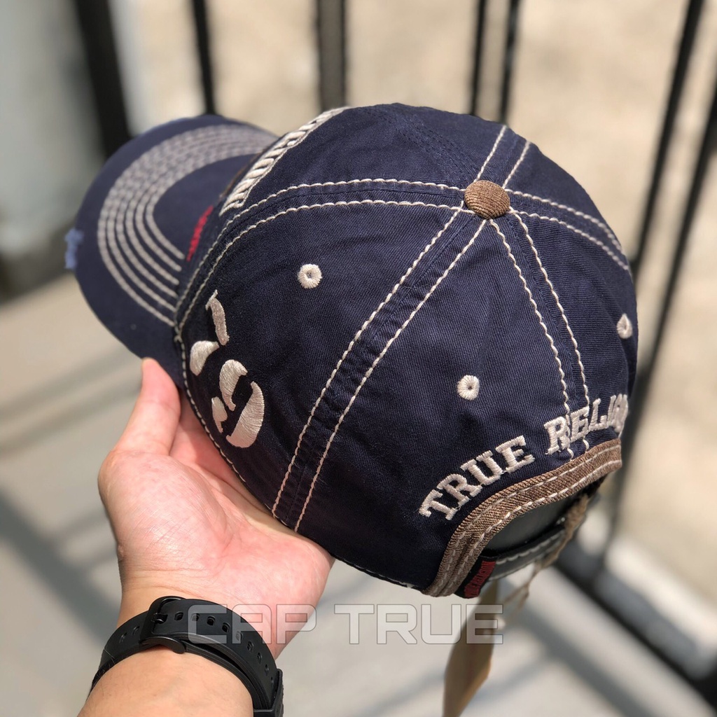 ]Mũ Lưỡi Trai Thời Trang  Nam Nữ - Nón Ông Địa TRUE RELIGION Địa 79 U