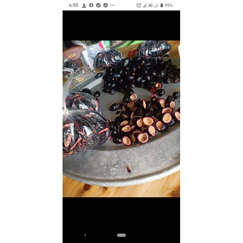 Trám đen đặc sản Cao Bằng ( đã ỏm sẵn và tách hạt) 1kg | BigBuy360 - bigbuy360.vn