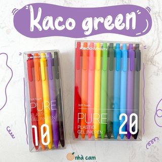 Set bút kaco green pure ngòi 0,5mm nhà cam