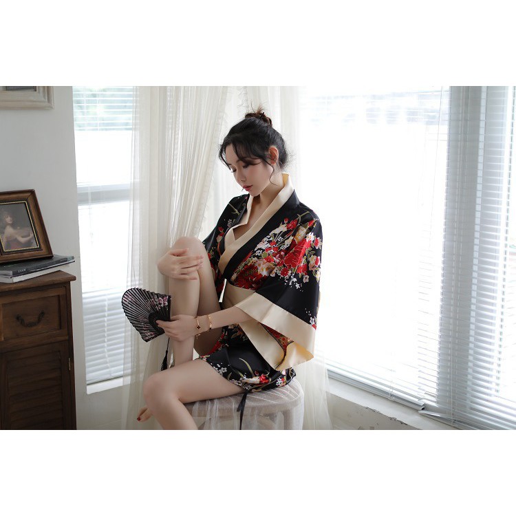Áo Choàng Ngủ Kimono Phong Cách Nhật Bản MS5060 | BigBuy360 - bigbuy360.vn
