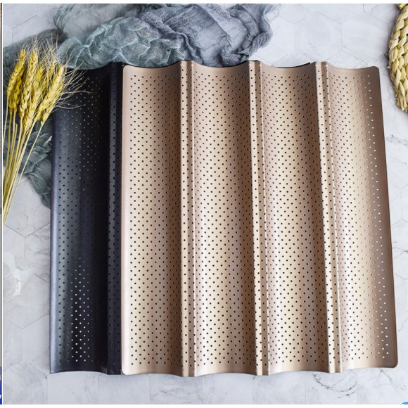 Khuôn bánh mỳ baguette thép chống dính