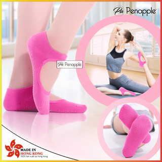 TẤT/VỚ HỖ TRỢ TẬP YOGA VÀ THỂ DỤC CHỐNG TRƠN TRƯỢT VÀ ÊM CHÂN