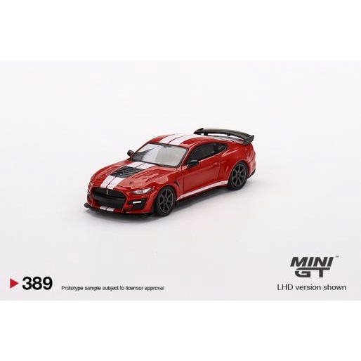 MÔ HÌNH 1:64 MINI GT - Ford Mustang Shelby GT500 SE Widebody Ford Race Red