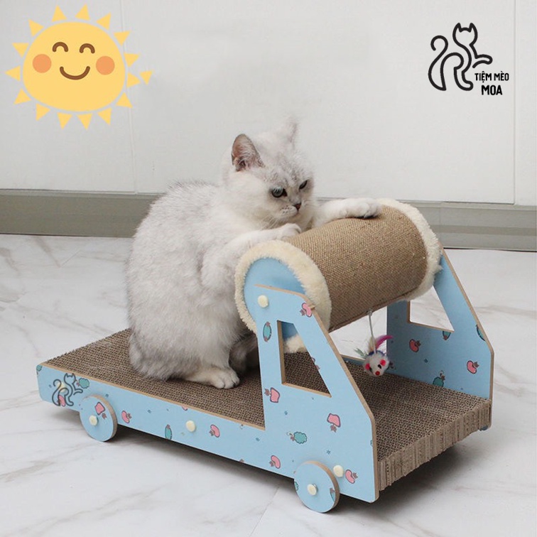 Máy chạy bộ cho mèo - Bàn cào móng - Tiệm Mèo Moa