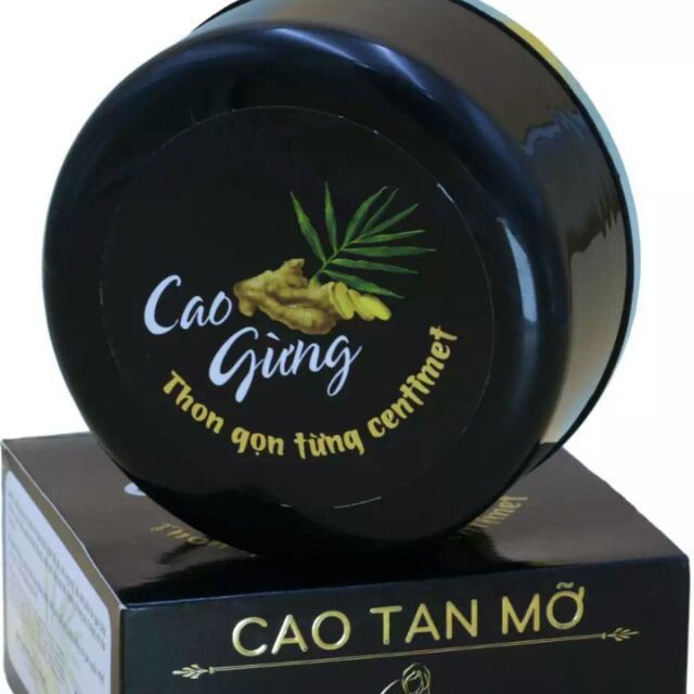 Cao Gừng Tan Mỡ Bụng Chính hãng Thiên Nhiên Việt 200g