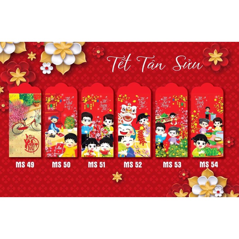 🔥RẺ VÔ ĐỊCH🔥 1000 BAO LÌ XÌ 2021