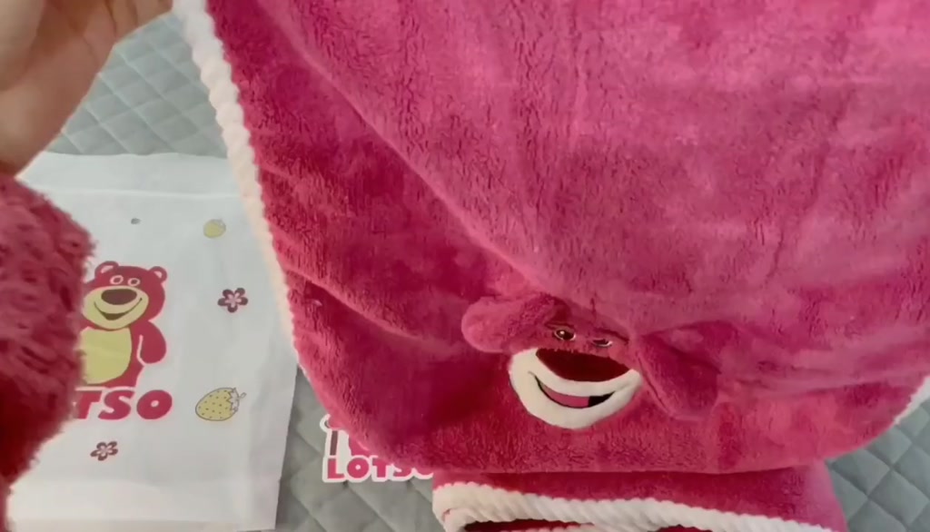 Sét 2 khăn tắm + khăn mặt gấu hồng  LOTSO | BigBuy360 - bigbuy360.vn