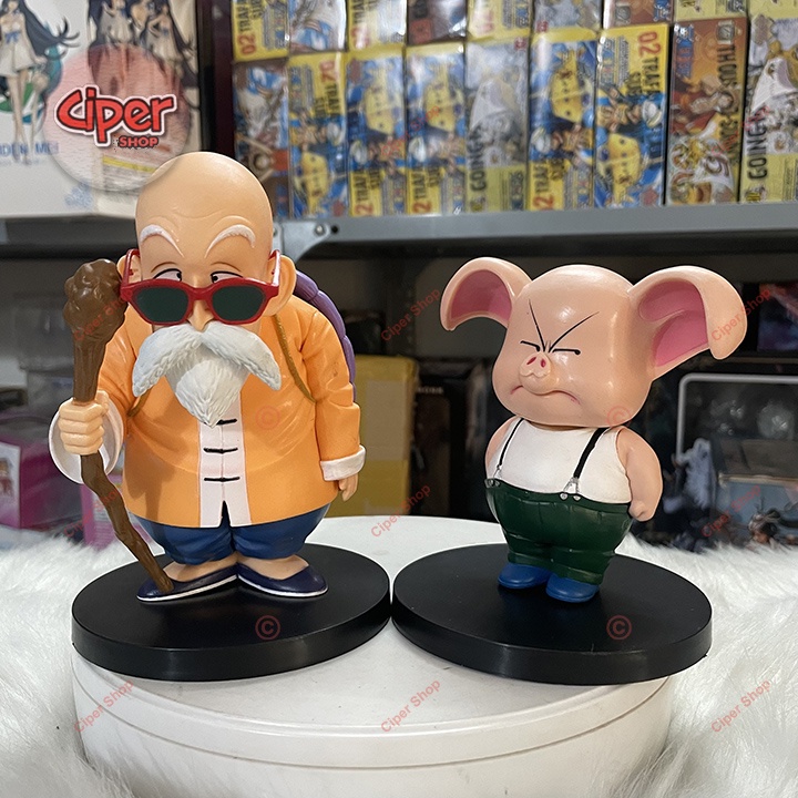 Mô hình Quy Lão Kame và Heo Oolong - Mô hình Dragon Ball