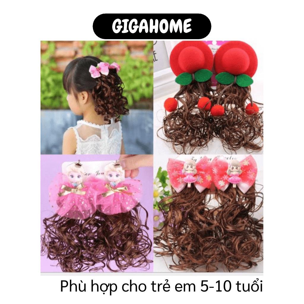 Tóc giả   GIÁ VỐN  Kẹp tóc giả trẻ em có thể cách điệu thành nhiều kiểu khác nhau, thể hiện phong cách cá tính 6391