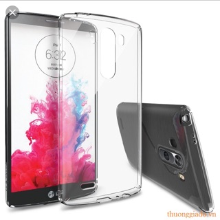 Ốp lưng dẻo cho LG G3 silicon trong suốt