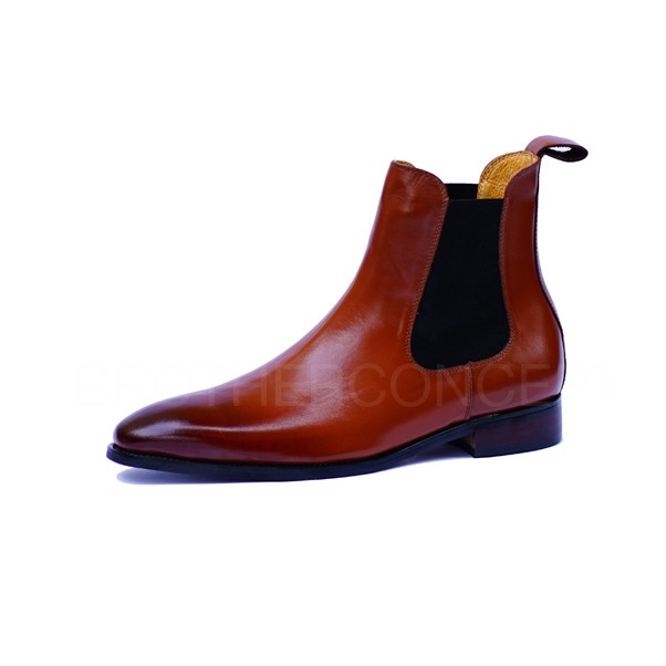 Giày Tây Alexander Chelsea boots Nâu | BigBuy360 - bigbuy360.vn