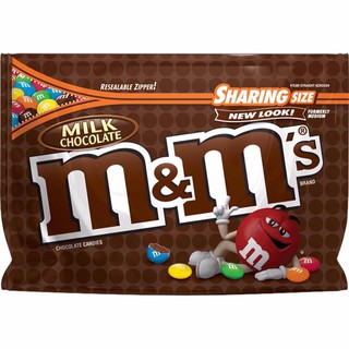 Kẹo chocolate m&m đen của mỹ milk 286.3g