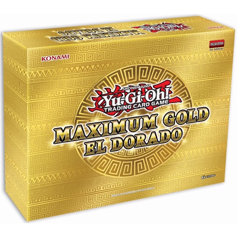 Hộp bài YugiOh chính hãng konami - Maximum gold El Dorado - 1st Edition