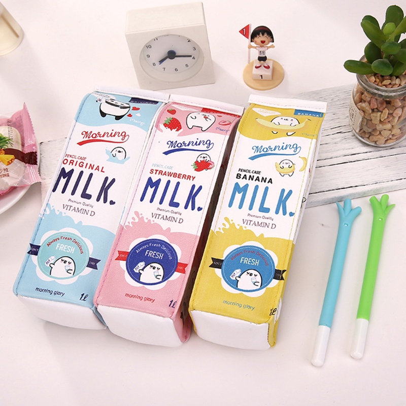 Túi Đựng Bút Chống Nước Sức Chứa Lớn In Họa Tiết Hoạt Hình Cho Bé Trai / Gái