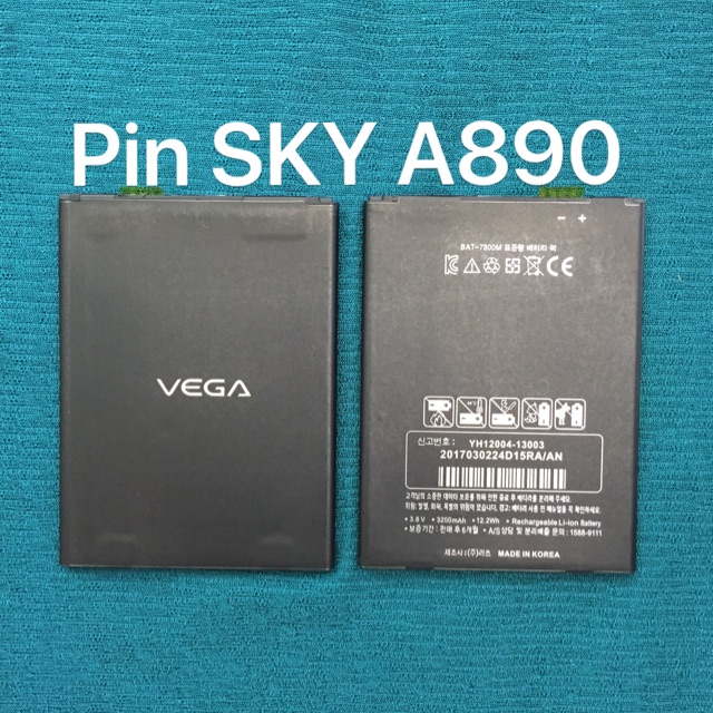 Pin SKY A890