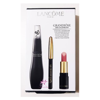 [SET LANCOME] SET LANCOME GRANDIOSE SMUDGEPROOF: MASCARA fullsize, KẺ MẮT, SON minisize 264