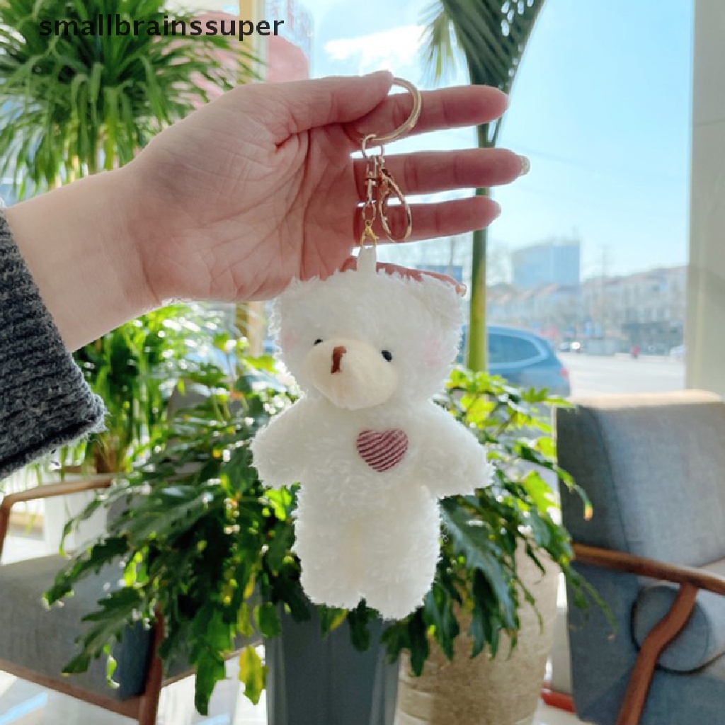 1 Móc Khóa Hình Gấu Nhồi Bông Đáng Yêu