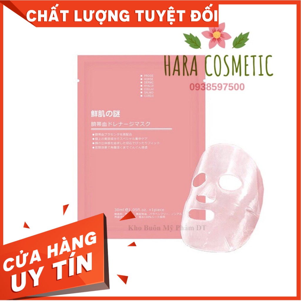 Mặt Nạ Nhau Thai NHẬT BẢN - Cấp ẩm, Trắng Da, Chống Lão Hóa ( 40ml )