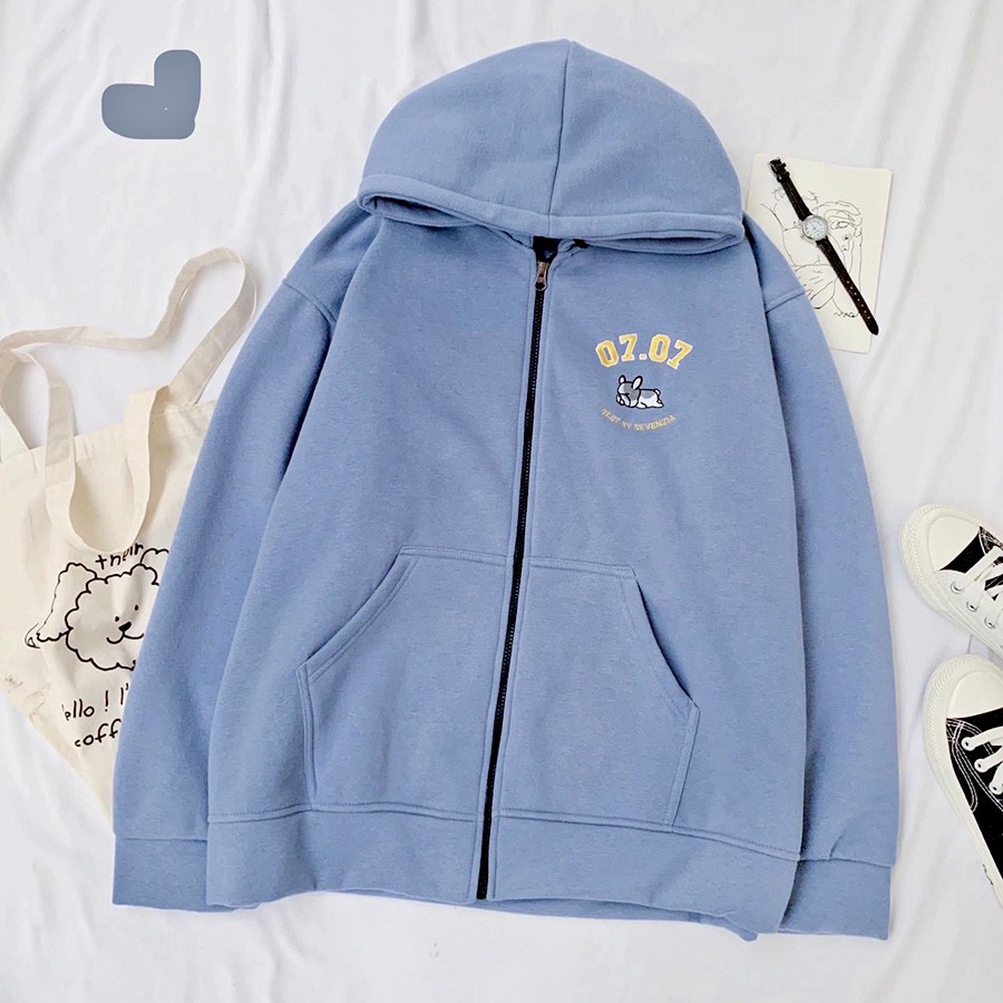 [Giá Sale] ÁO HOODIE NỈ DÂY KÉO NGOẠI (07.07) HD1710 | BigBuy360 - bigbuy360.vn