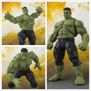 Hộp đồ chơi 18*6.5*24cm hình nhân vật Hulk Action Figure bằng nhựa PVC dành cho trẻ